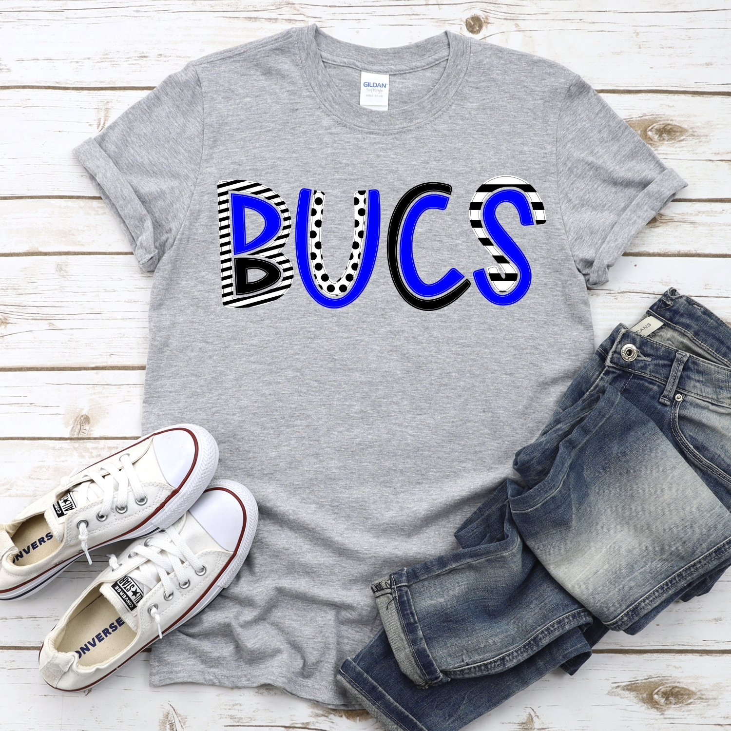 CUSTOM Bucs mixed letters *DTF* Transfer - Image 2