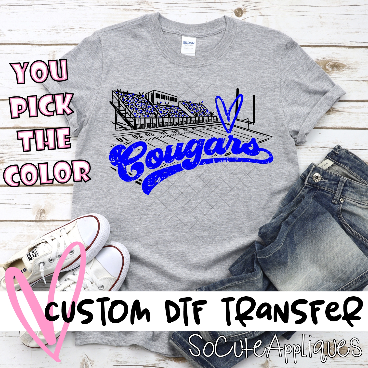 CUSTOM  Cougars football field *DTF* Transfer