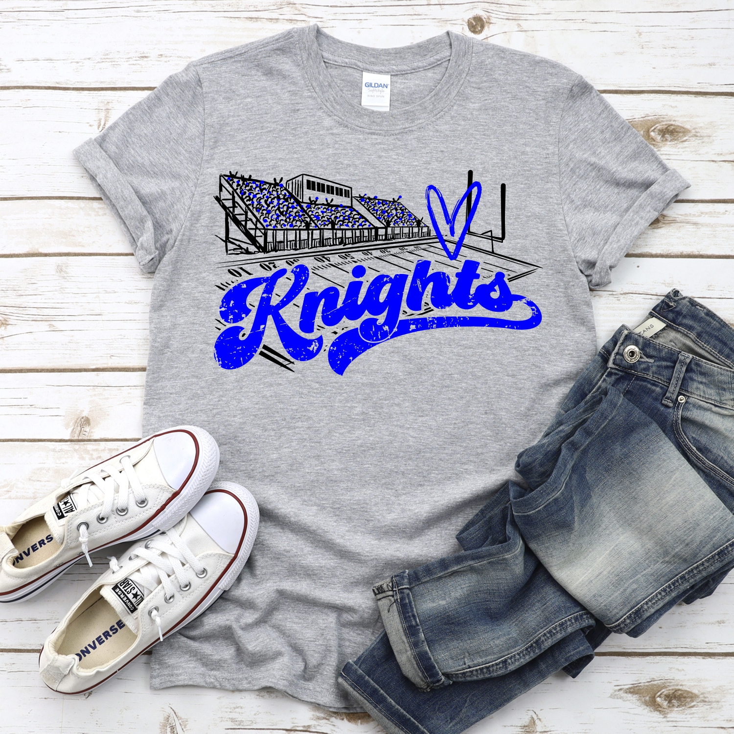 CUSTOM Knights football field *DTF* Transfer - Image 2