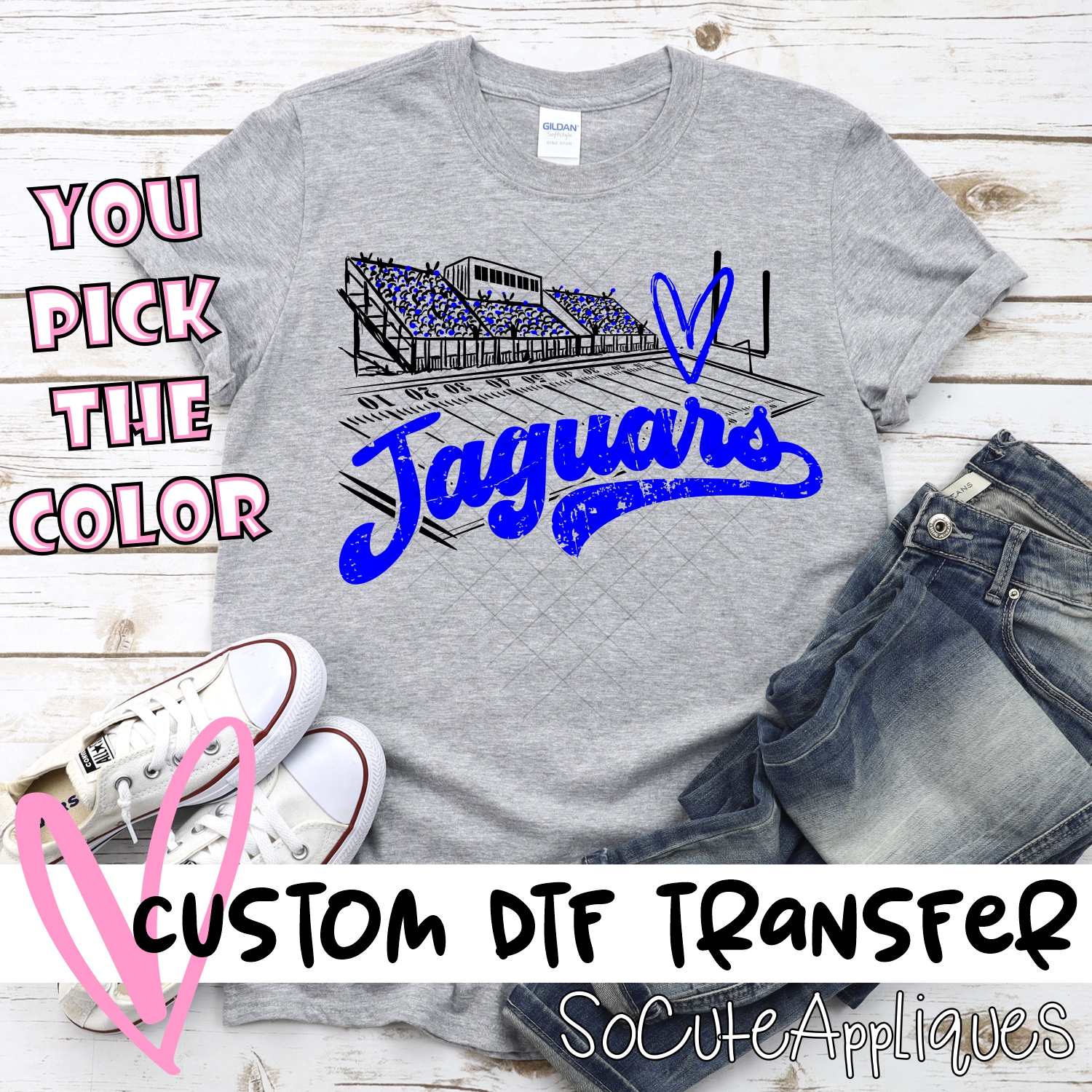 CUSTOM  Jaguars football field *DTF* Transfer