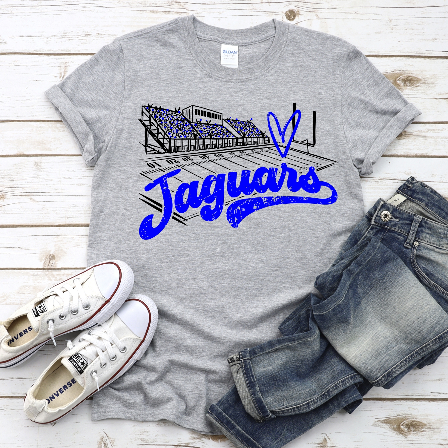CUSTOM Jaguars football field *DTF* Transfer - Image 2