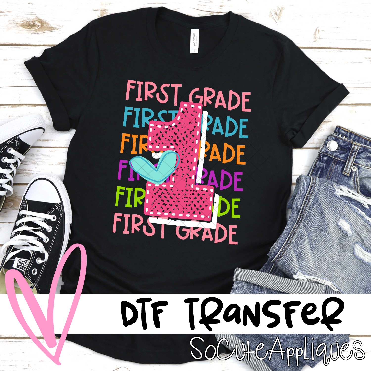 Multi line First grade *DTF* Transfer