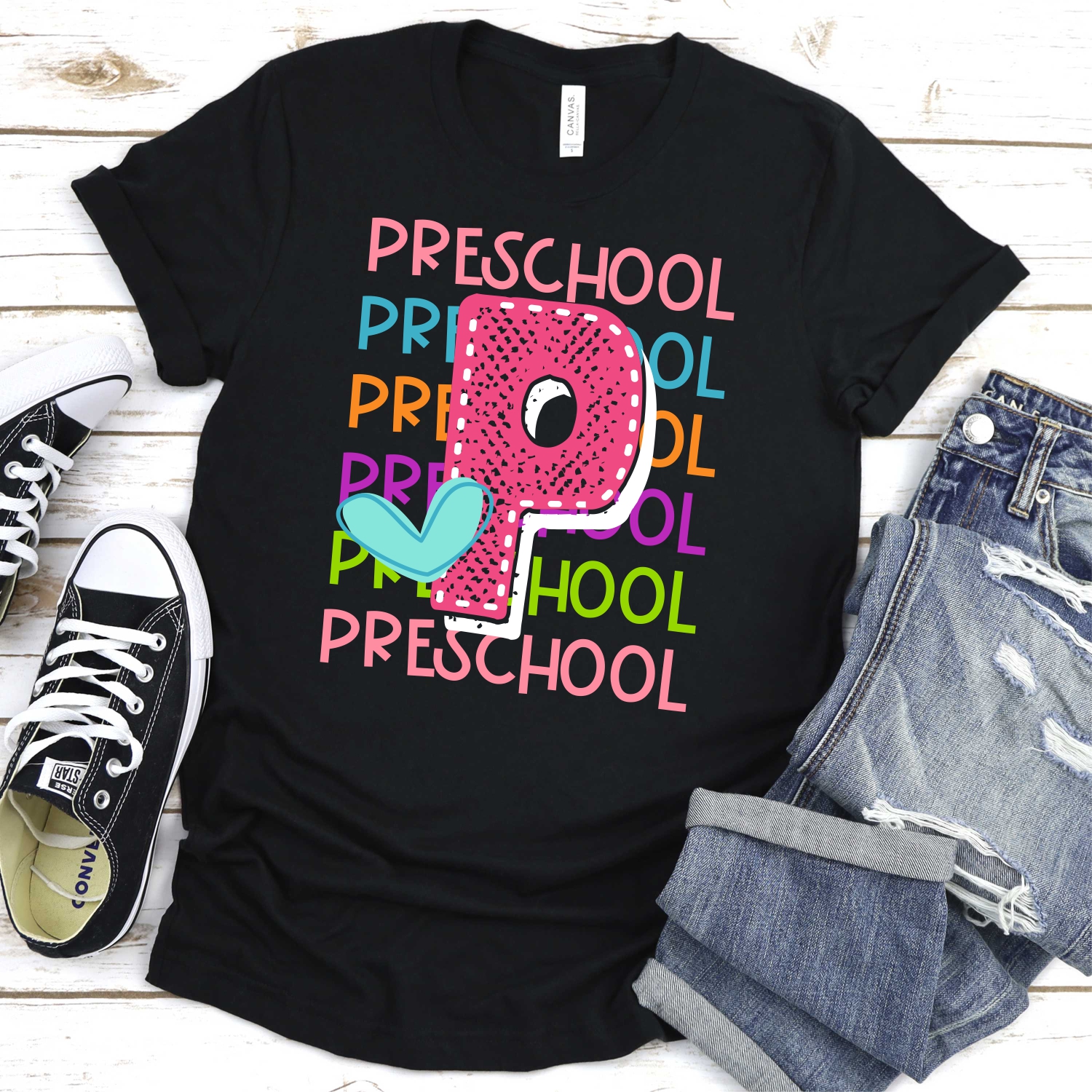 Multi line Preschool *DTF* Transfer - Image 2