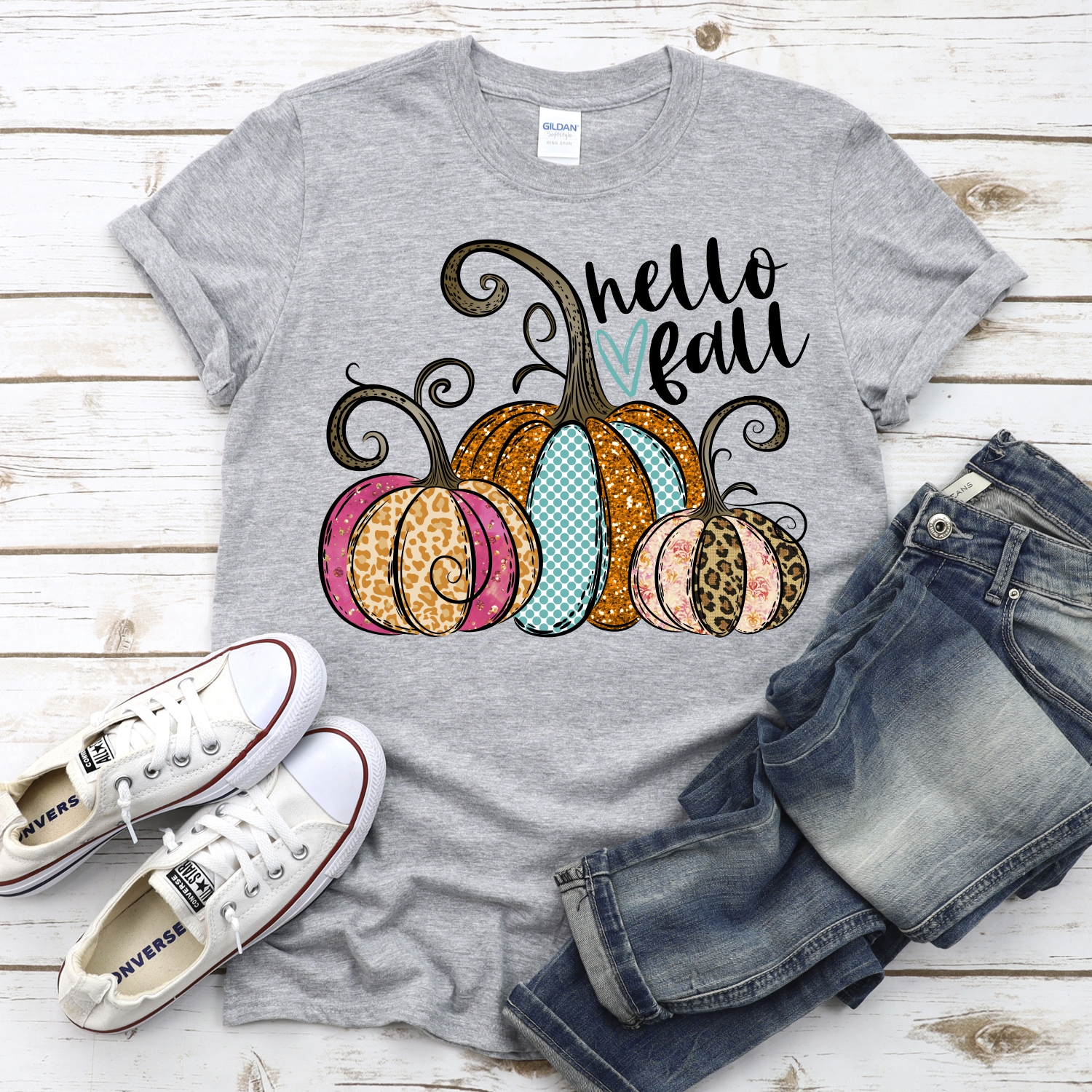 Pumpkin trio multi print *DTF* Transfer - Image 2