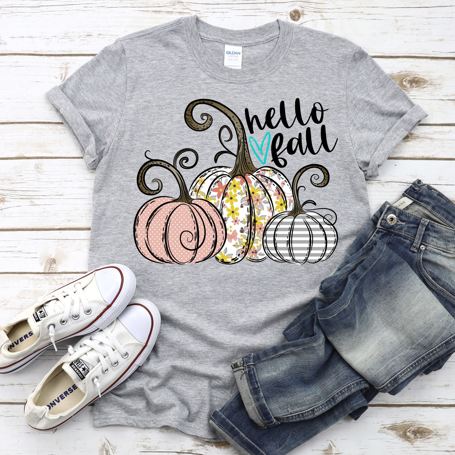 Pumpkin trio multi print *DTF* Transfer - Image 2