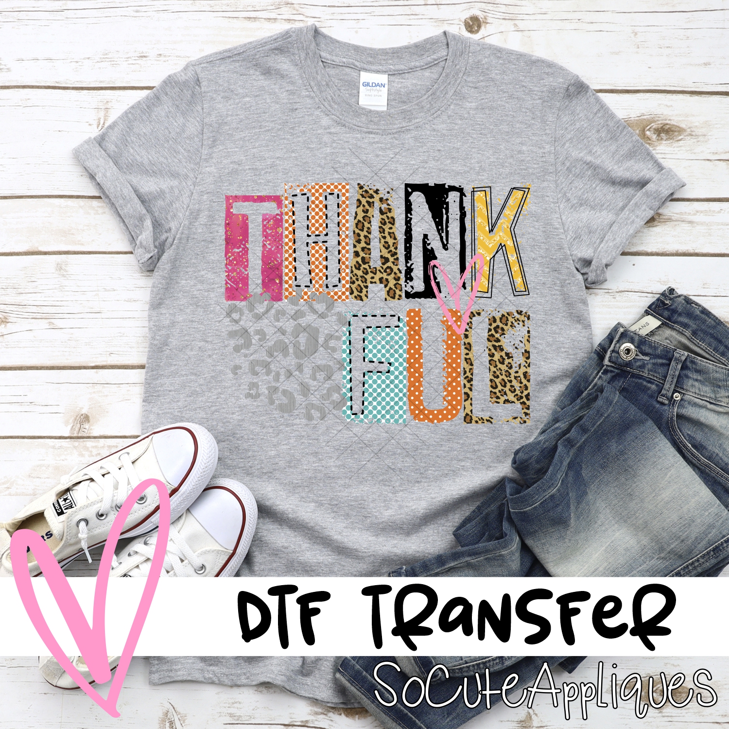 Thankful Leopard *DTF* Transfer