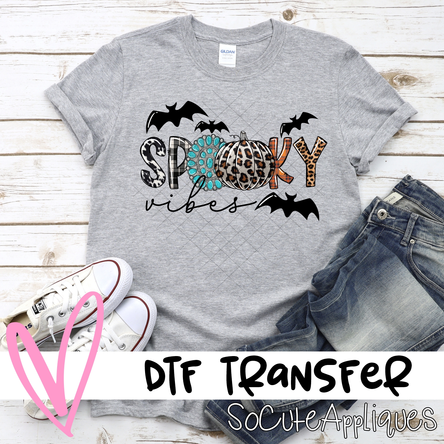 Spooky vibes *DTF* Transfer