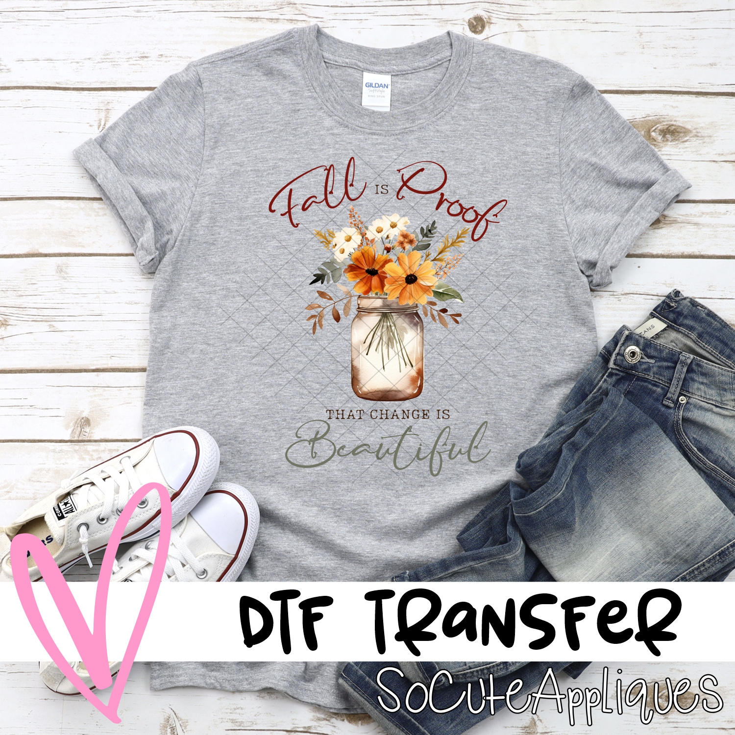 Fall is proof that change is beautiful *DTF* Transfer