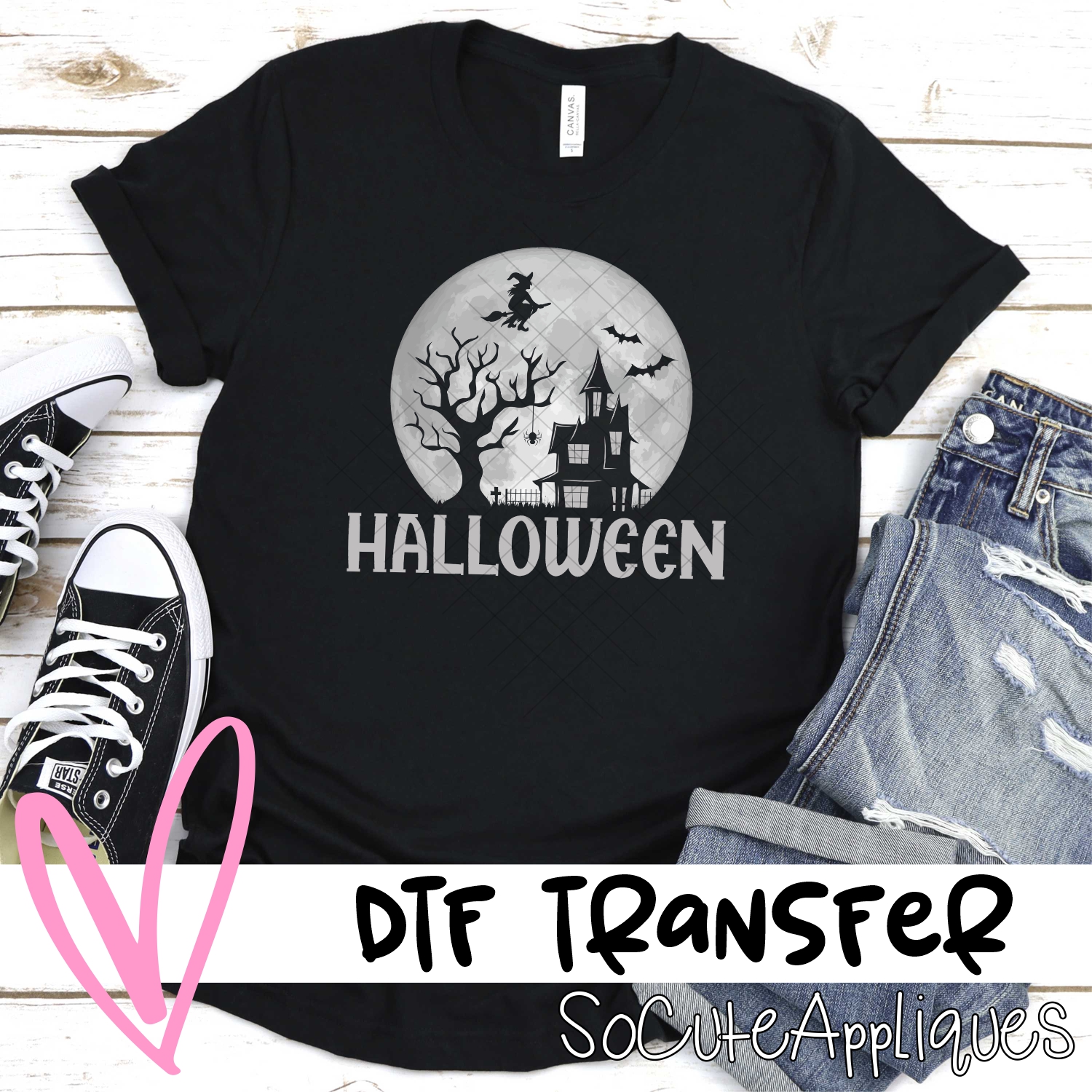 Halloween moon *DTF* Transfer