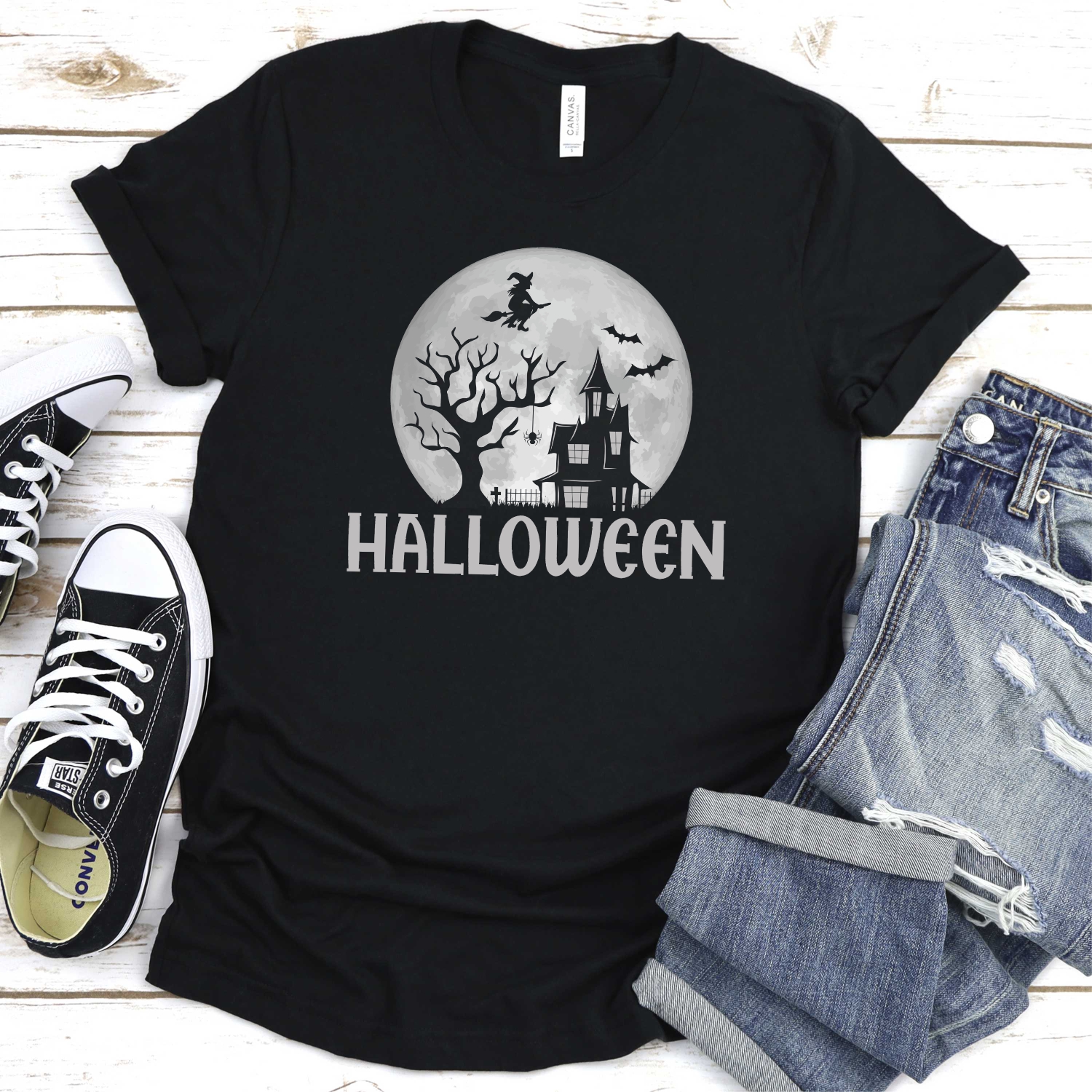 Halloween moon *DTF* Transfer - Image 2