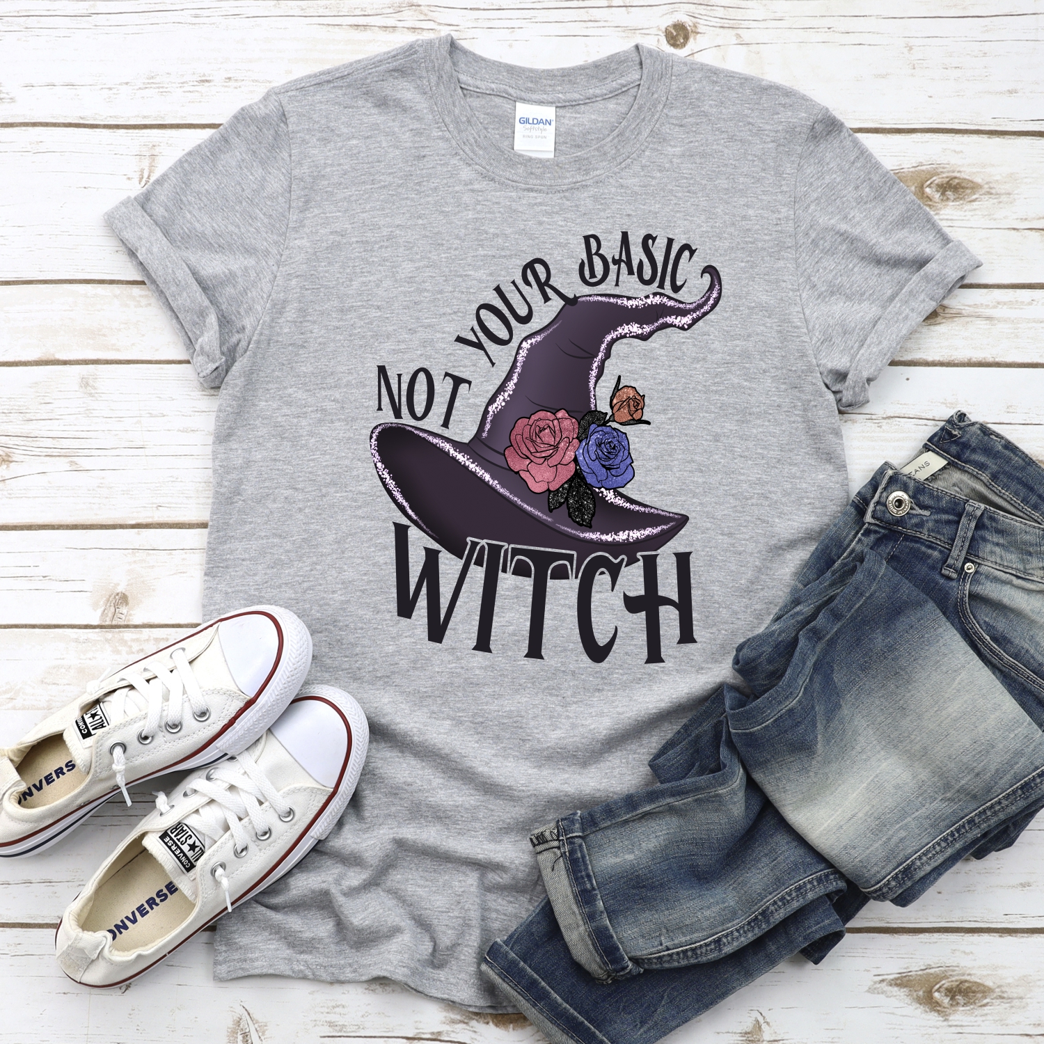Not your basic witch *DTF* Transfer - Image 2