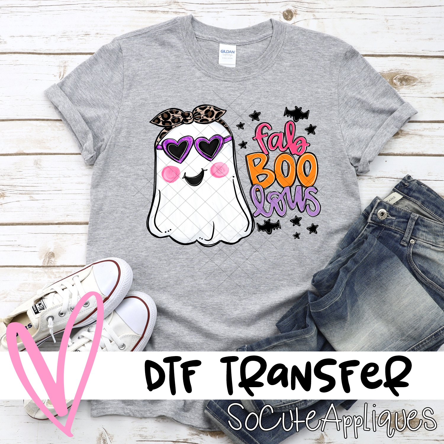 Fab boo lous ghost *DTF* Transfer
