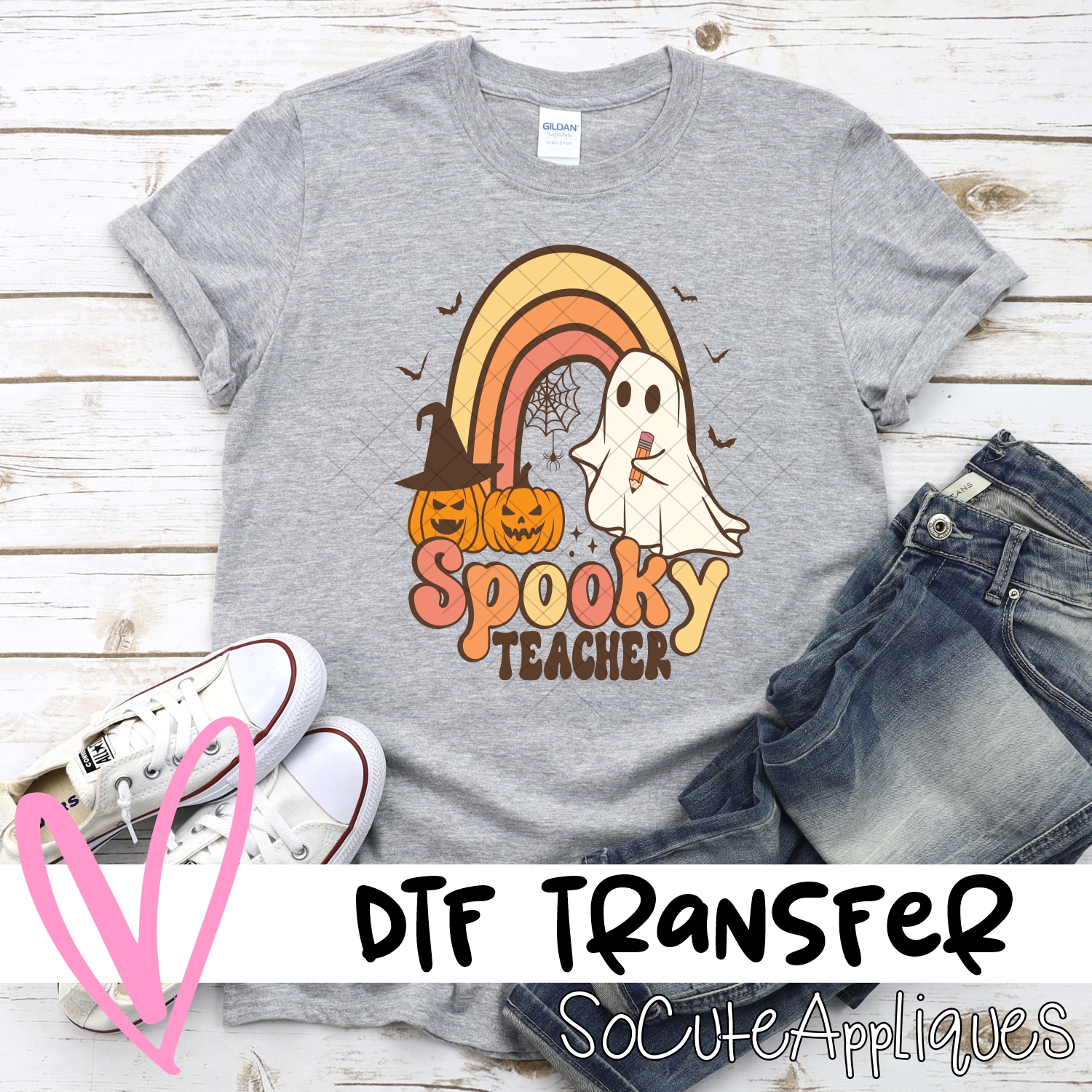 Spooky teacher *DTF* Transfer