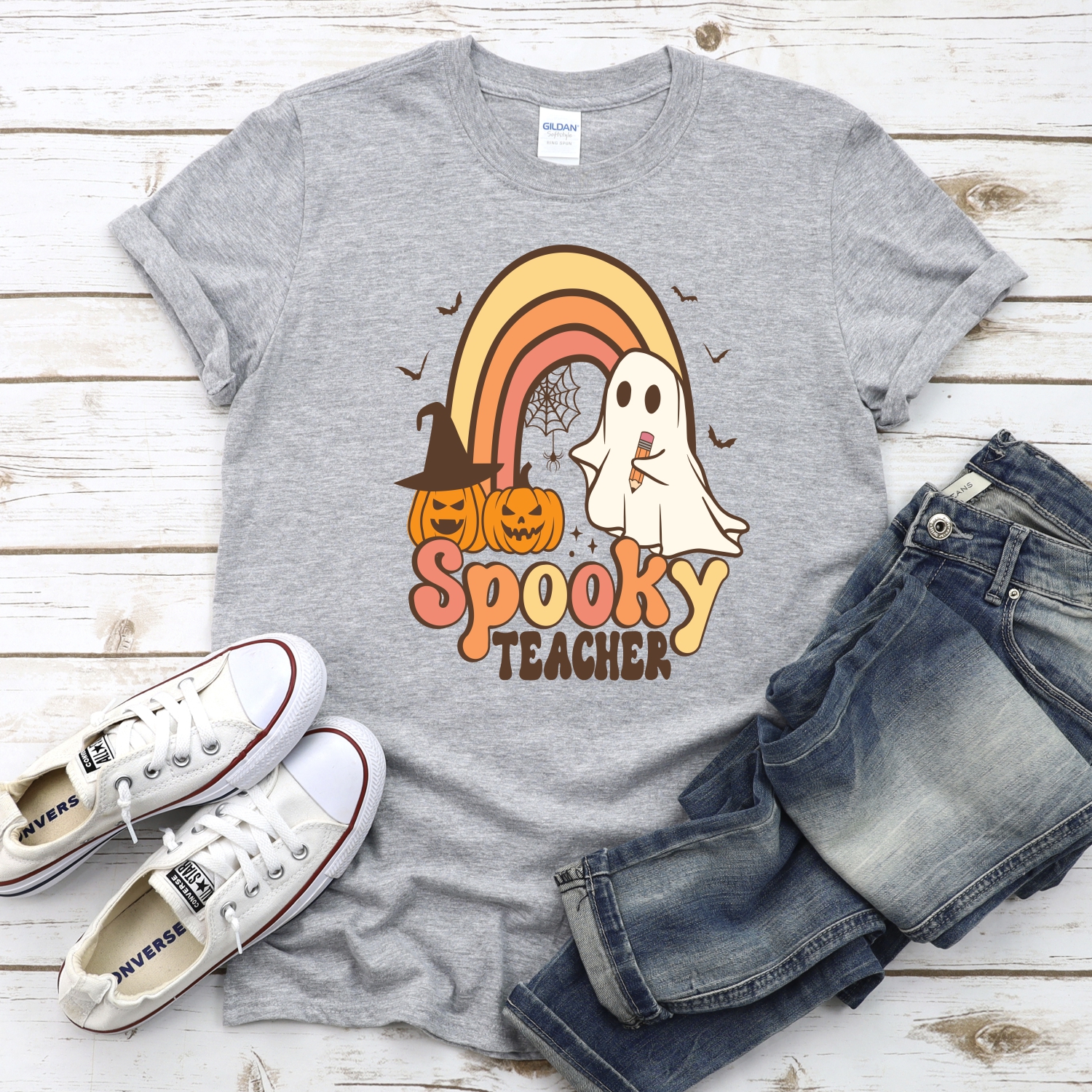 Spooky teacher *DTF* Transfer - Image 2