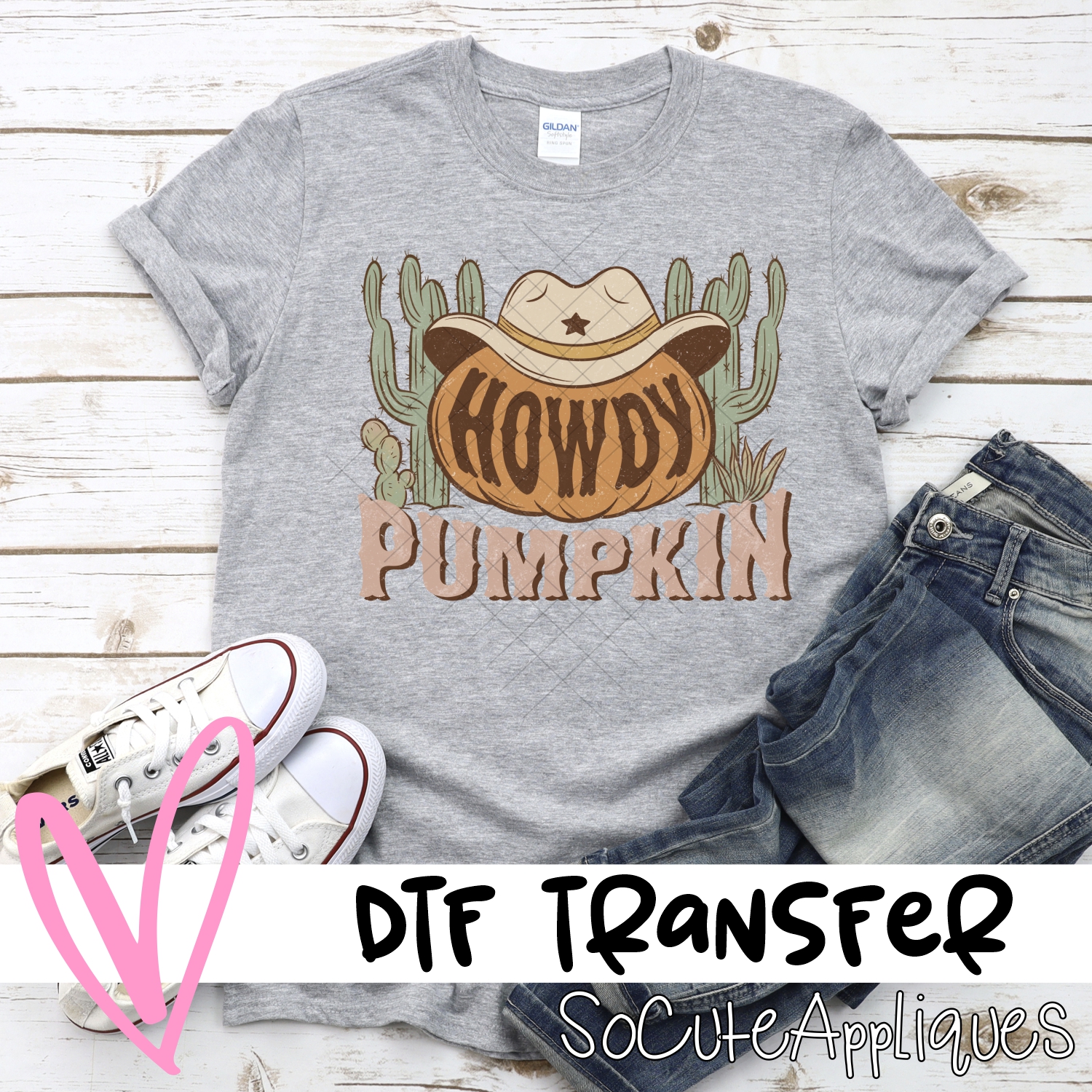 Howdy Pumpkin *DTF* Transfer
