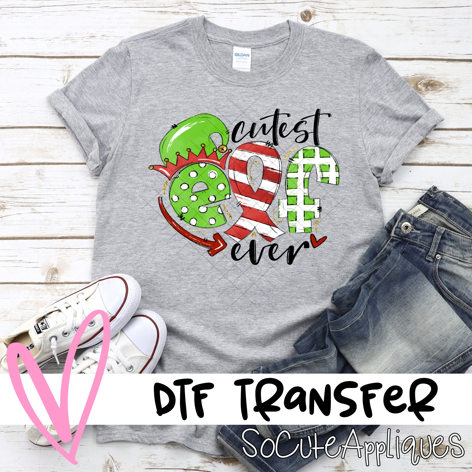 Cutest elf ever *DTF* Transfer