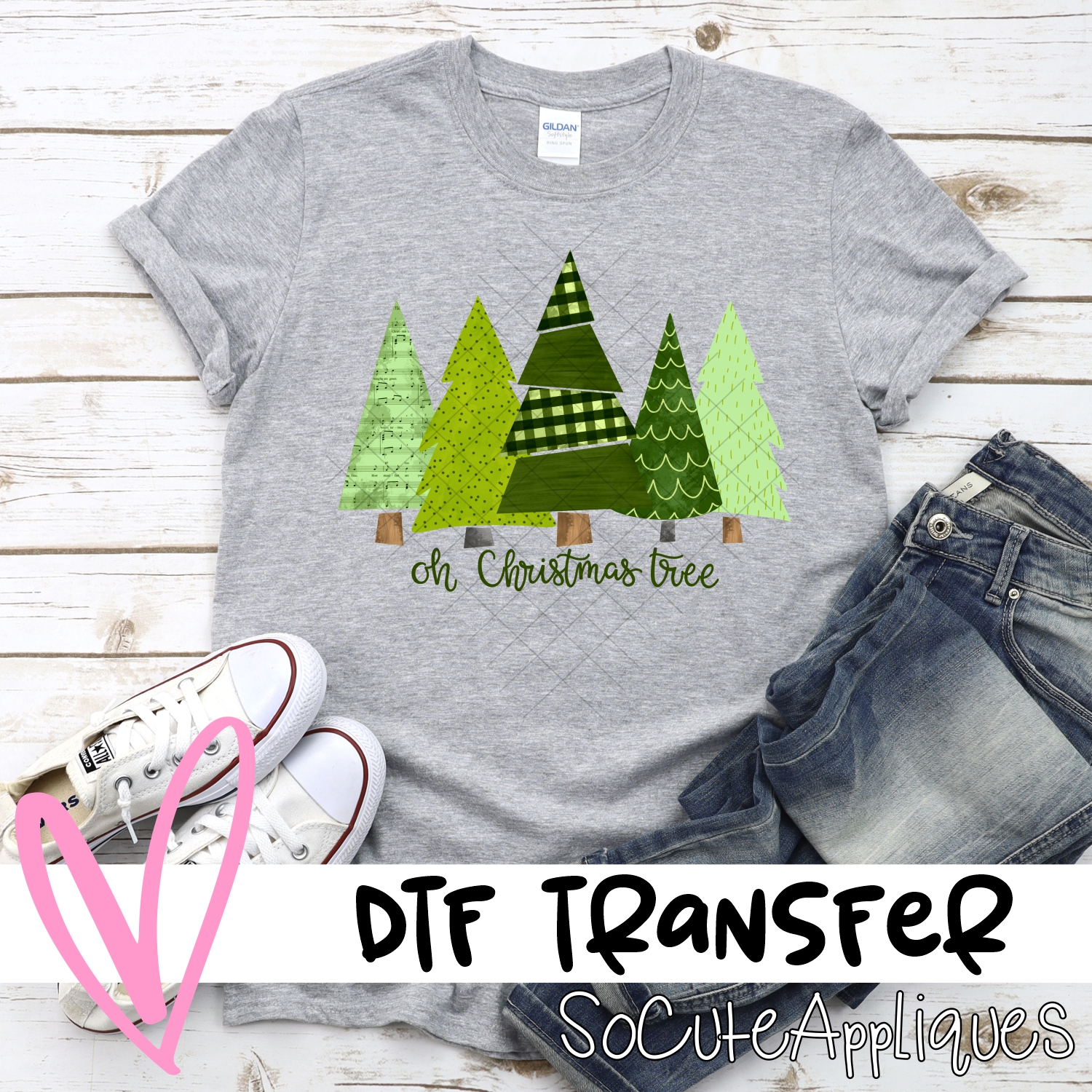 Oh Christmas tree green *DTF* Transfer