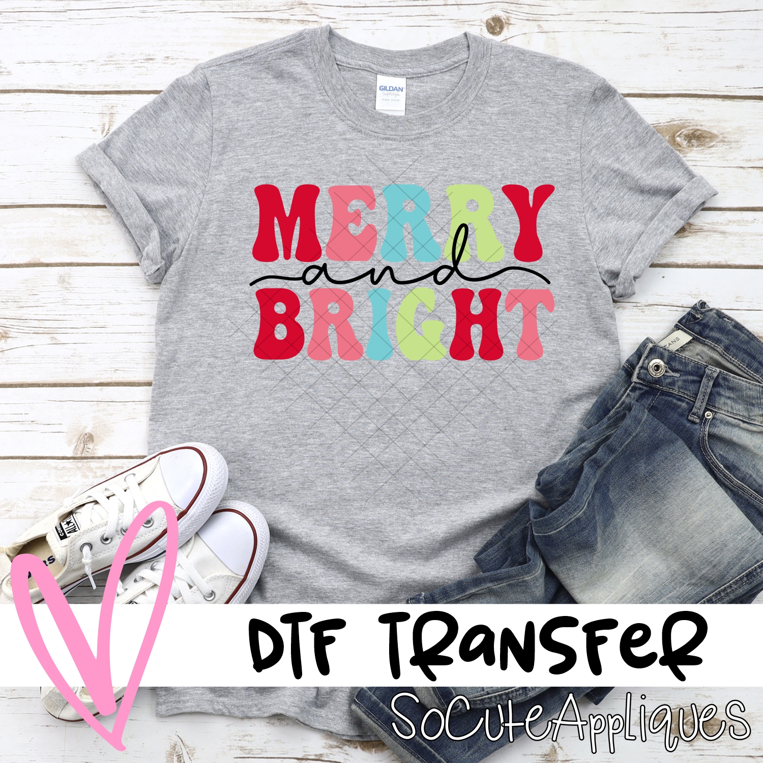 Merry Bright *DTF* Transfer