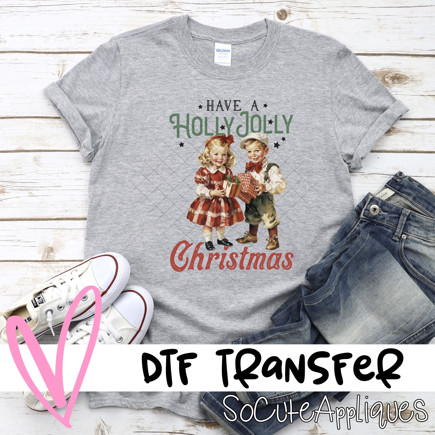 Have a holly Jolly Christmas *DTF* Transfer