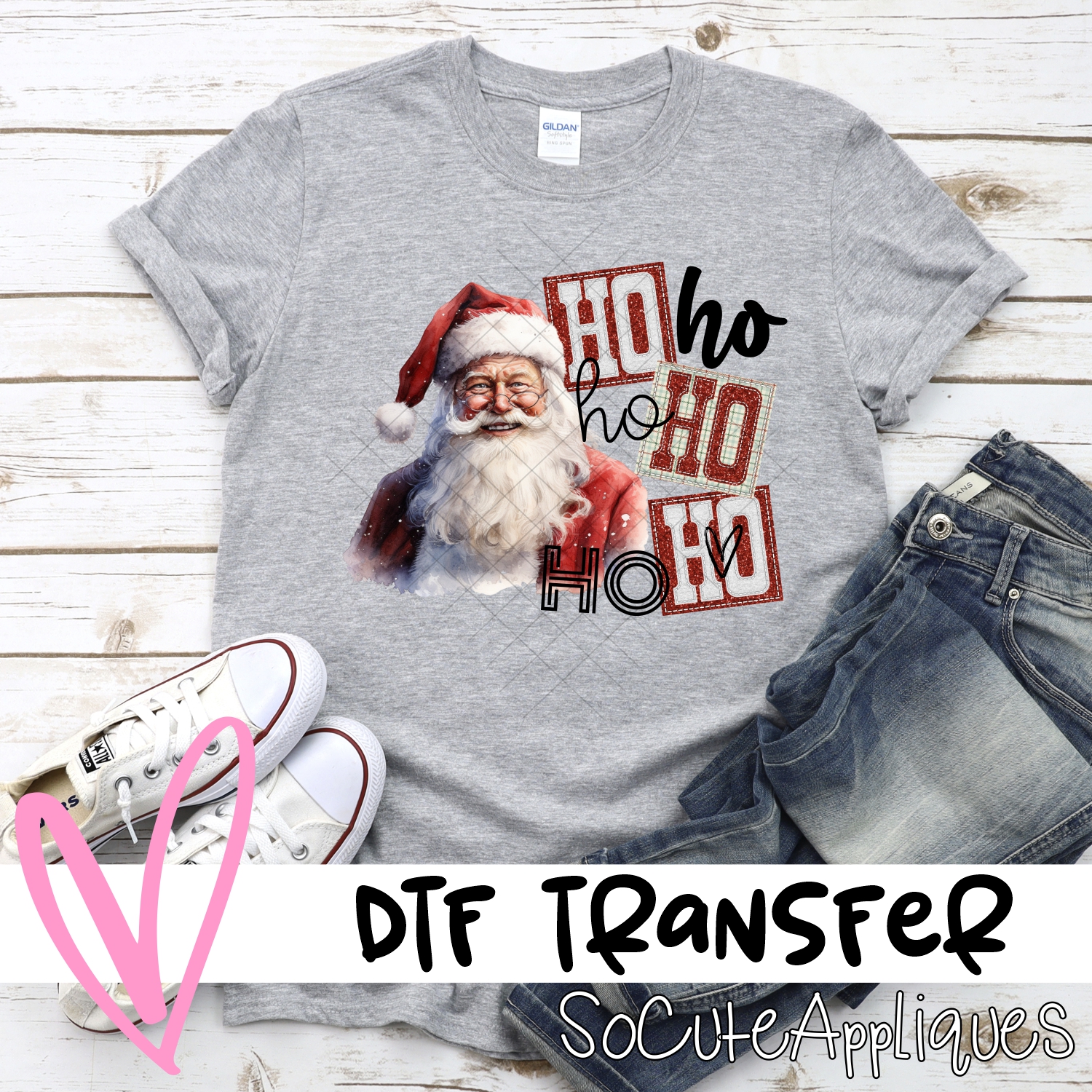 Ho Ho Ho Santa *DTF* Transfer