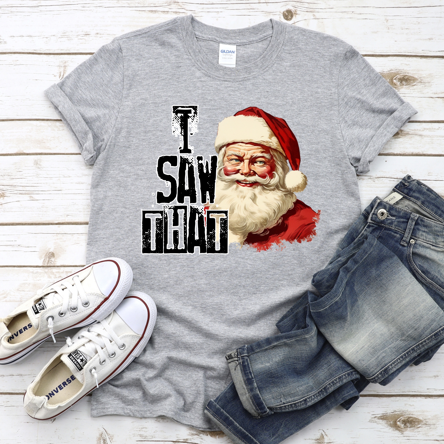 I saw that Santa *DTF* Transfer - Image 2