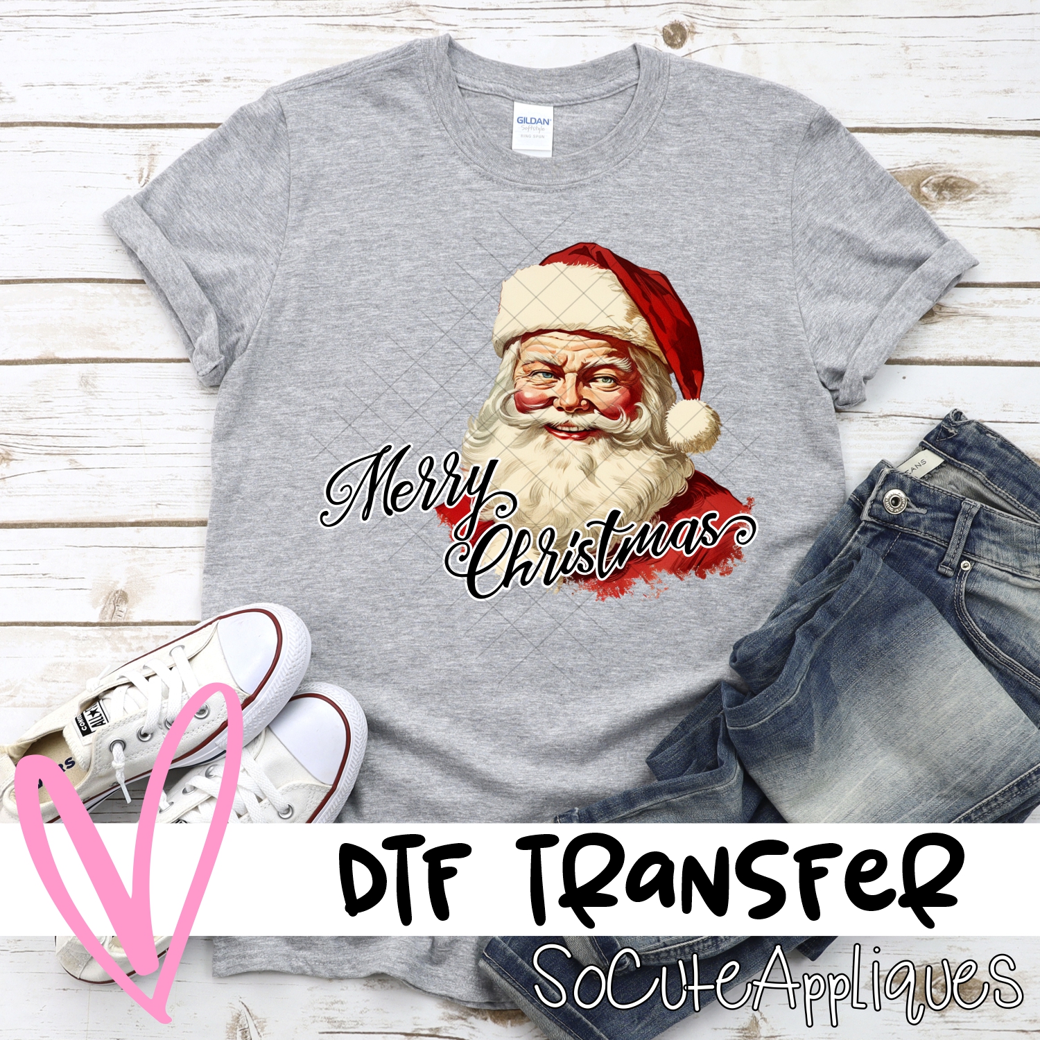 Merry Christmas Santa *DTF* Transfer