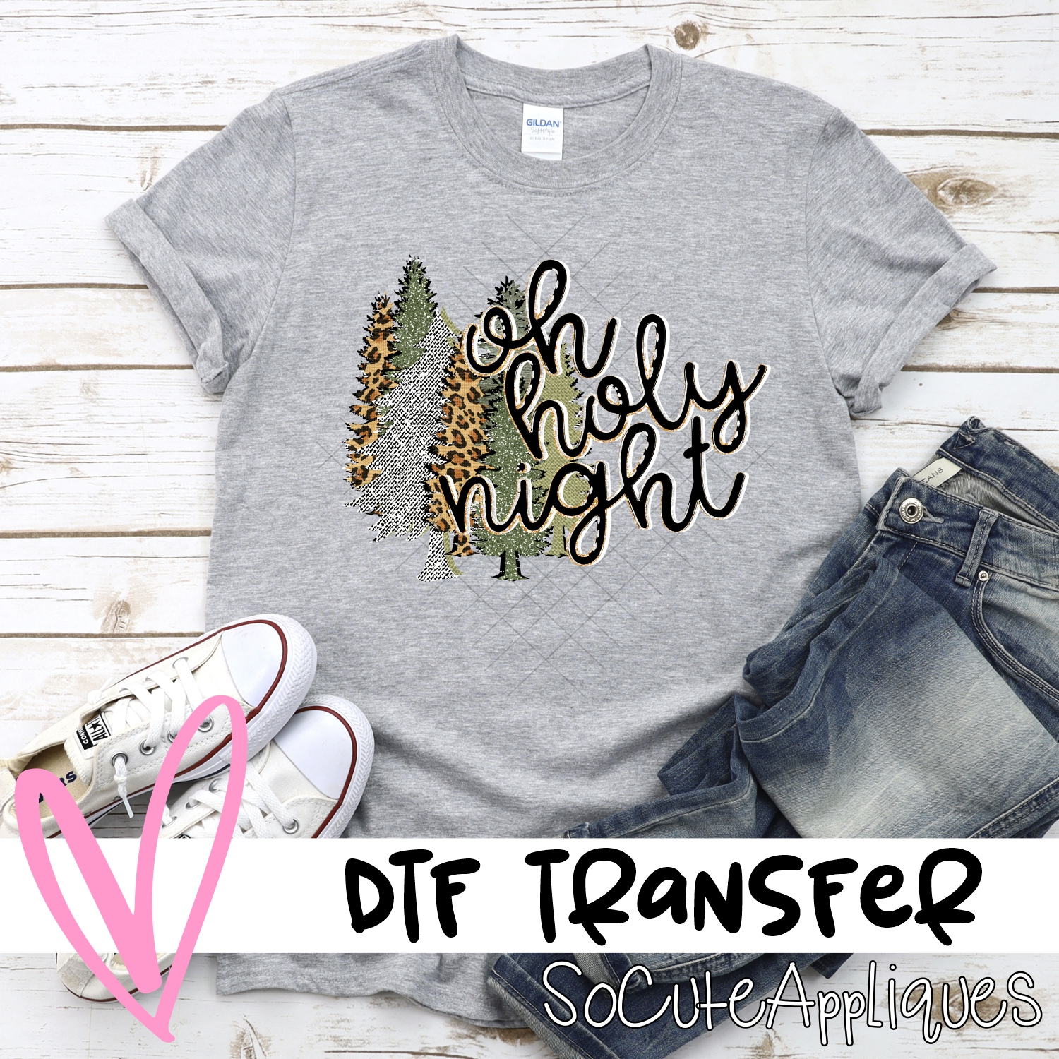 Oh holy night *DTF* Transfer