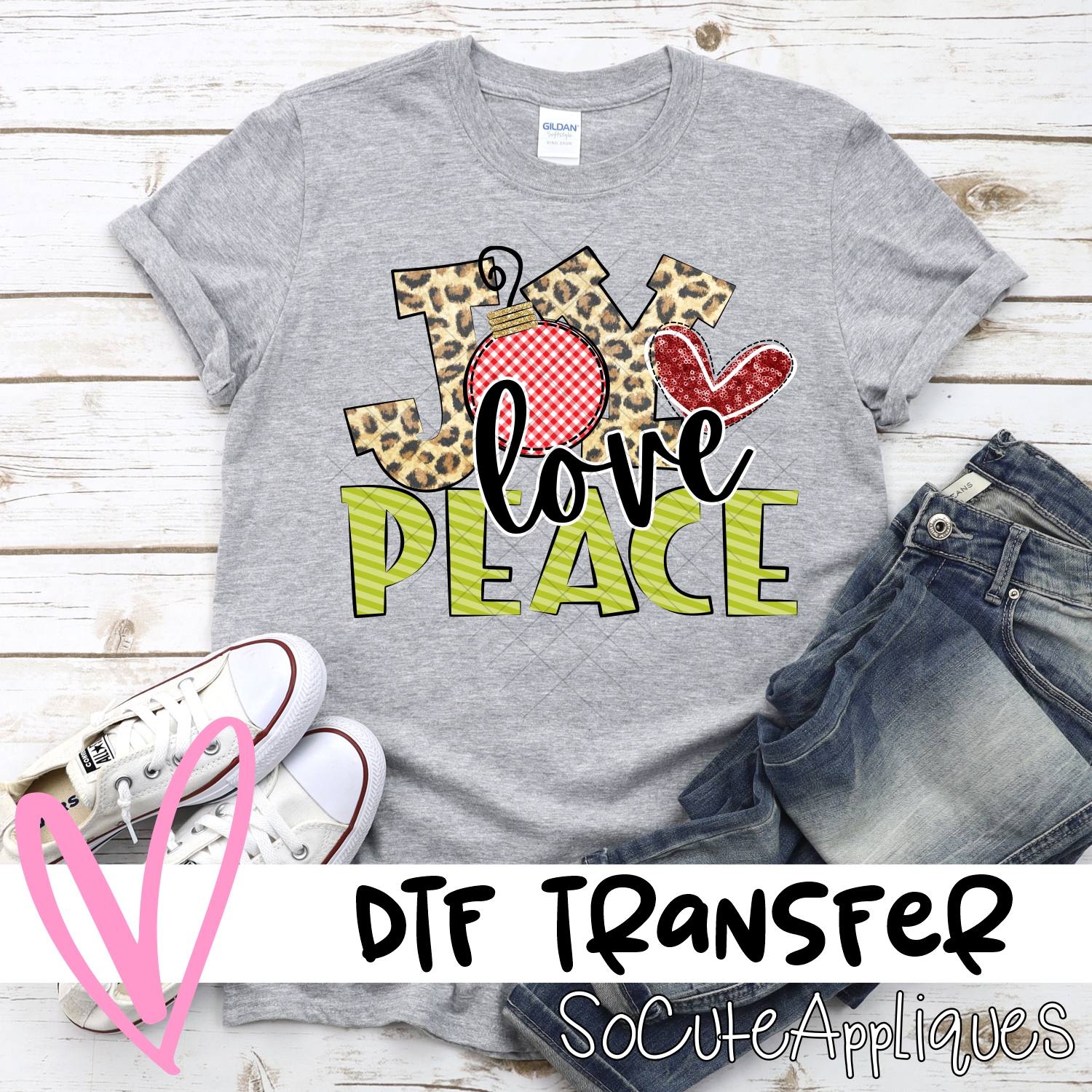 Joy love peace *DTF* Transfer