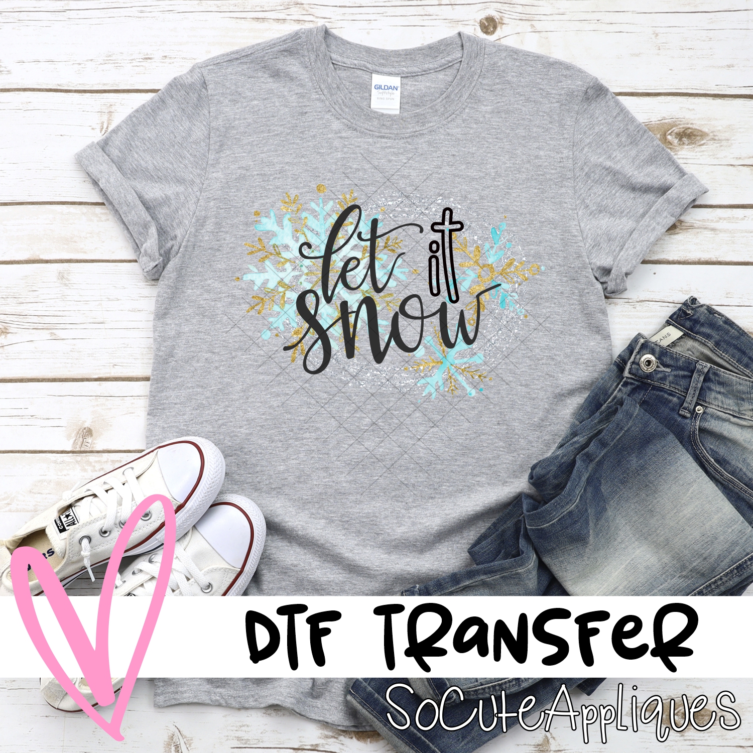 Let it snow *DTF* Transfer