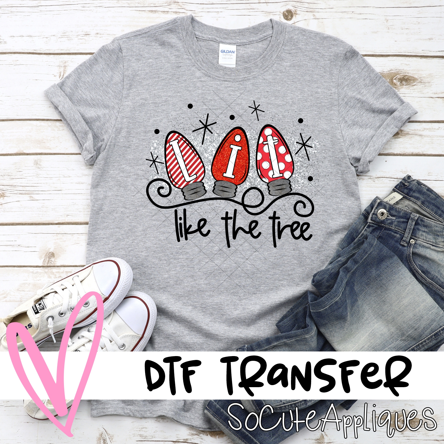 Lit like the tree *DTF* Transfer
