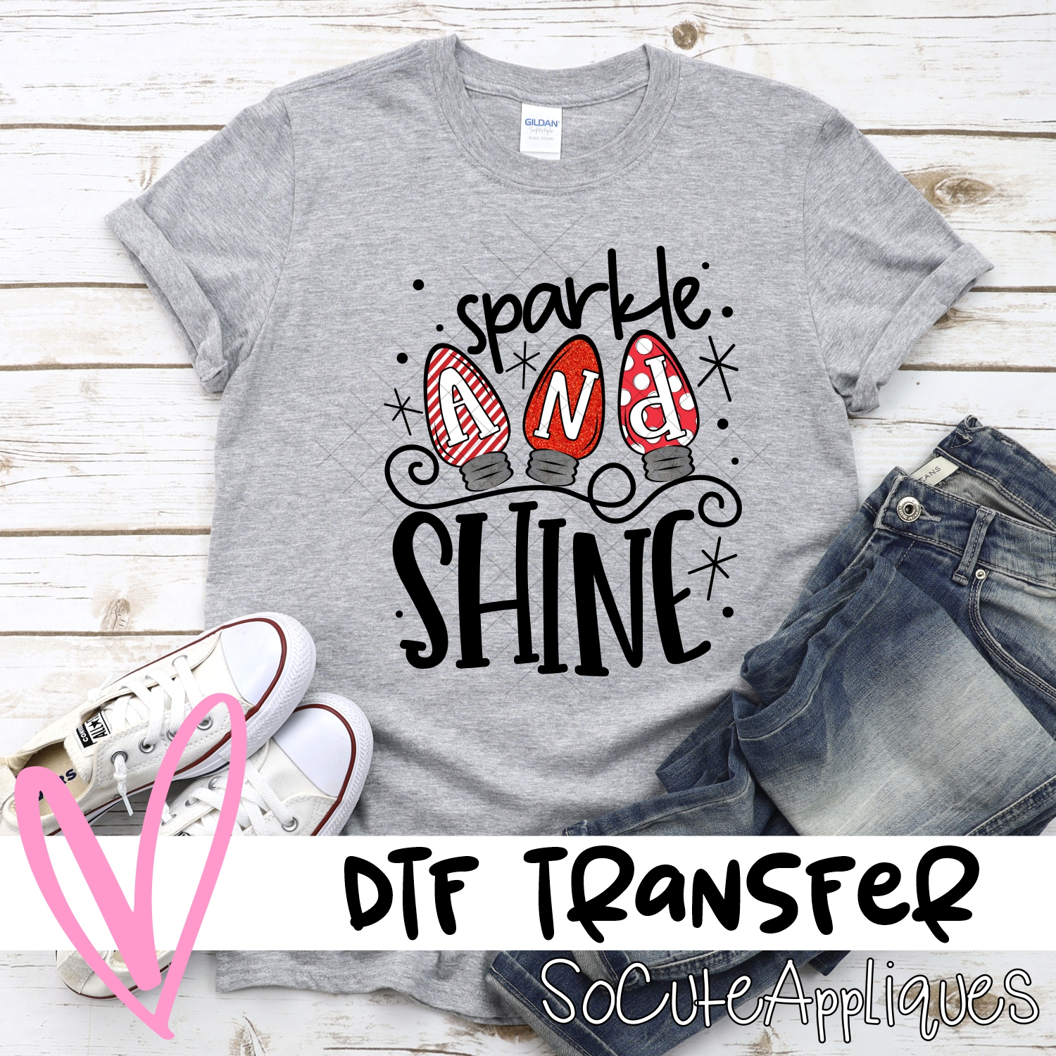 Sparkle and shine lights *DTF* Transfer