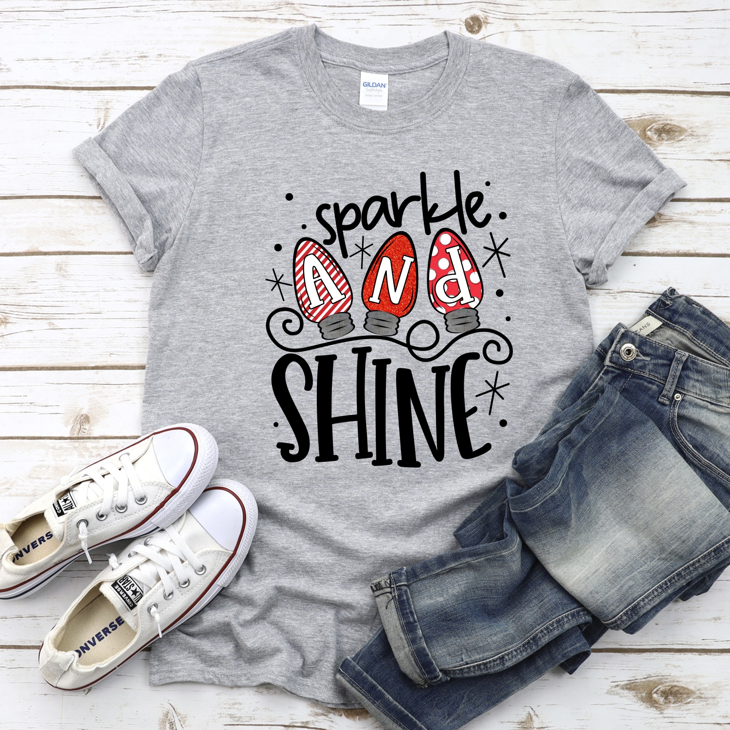 Sparkle and shine lights *DTF* Transfer - Image 2