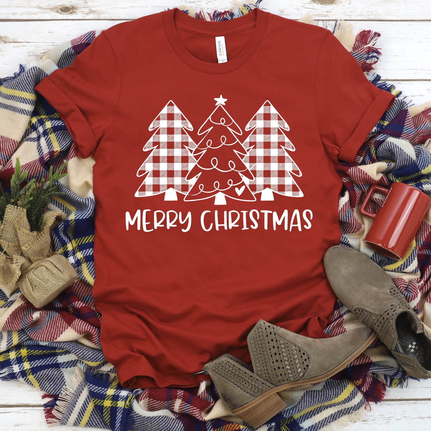 Merry Christmas trio ADULT screen print – socuteappliques.net