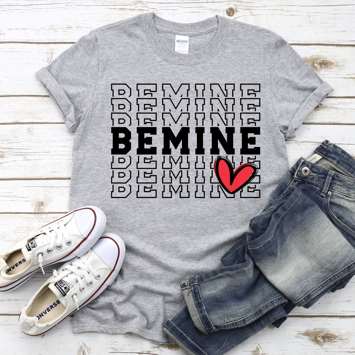 Be Mine stacked *DTF* Transfer - Image 2