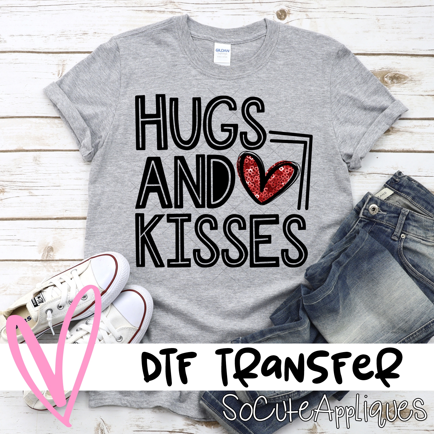 Hugs and Kisses *DTF* Transfer