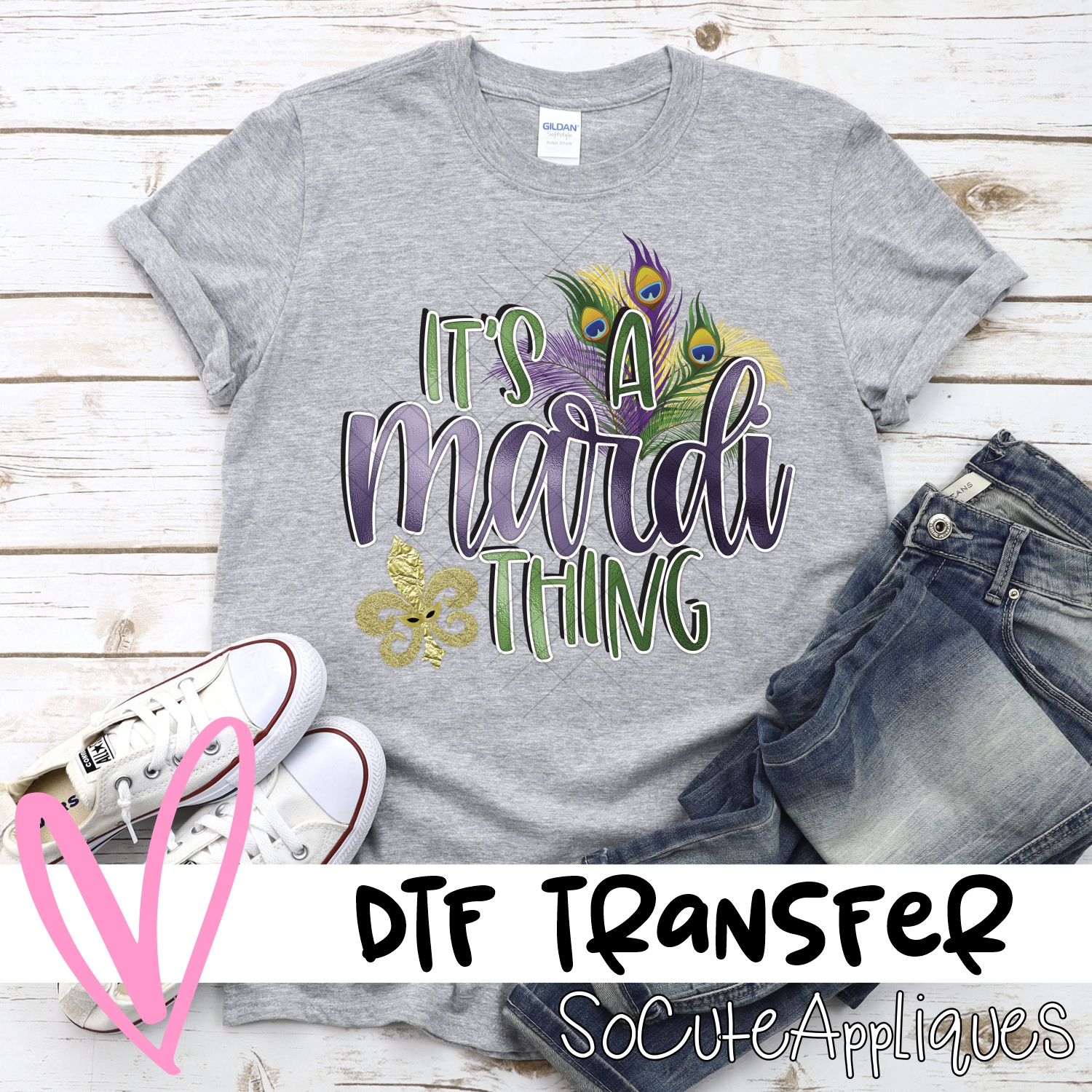 Its a Mardi Thing *DTF* Transfer