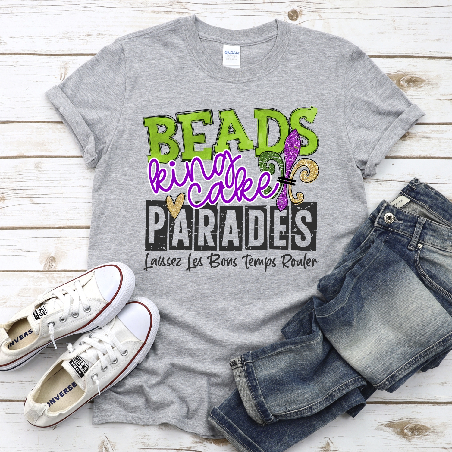 Beads king cake parades *DTF* Transfer - Image 2
