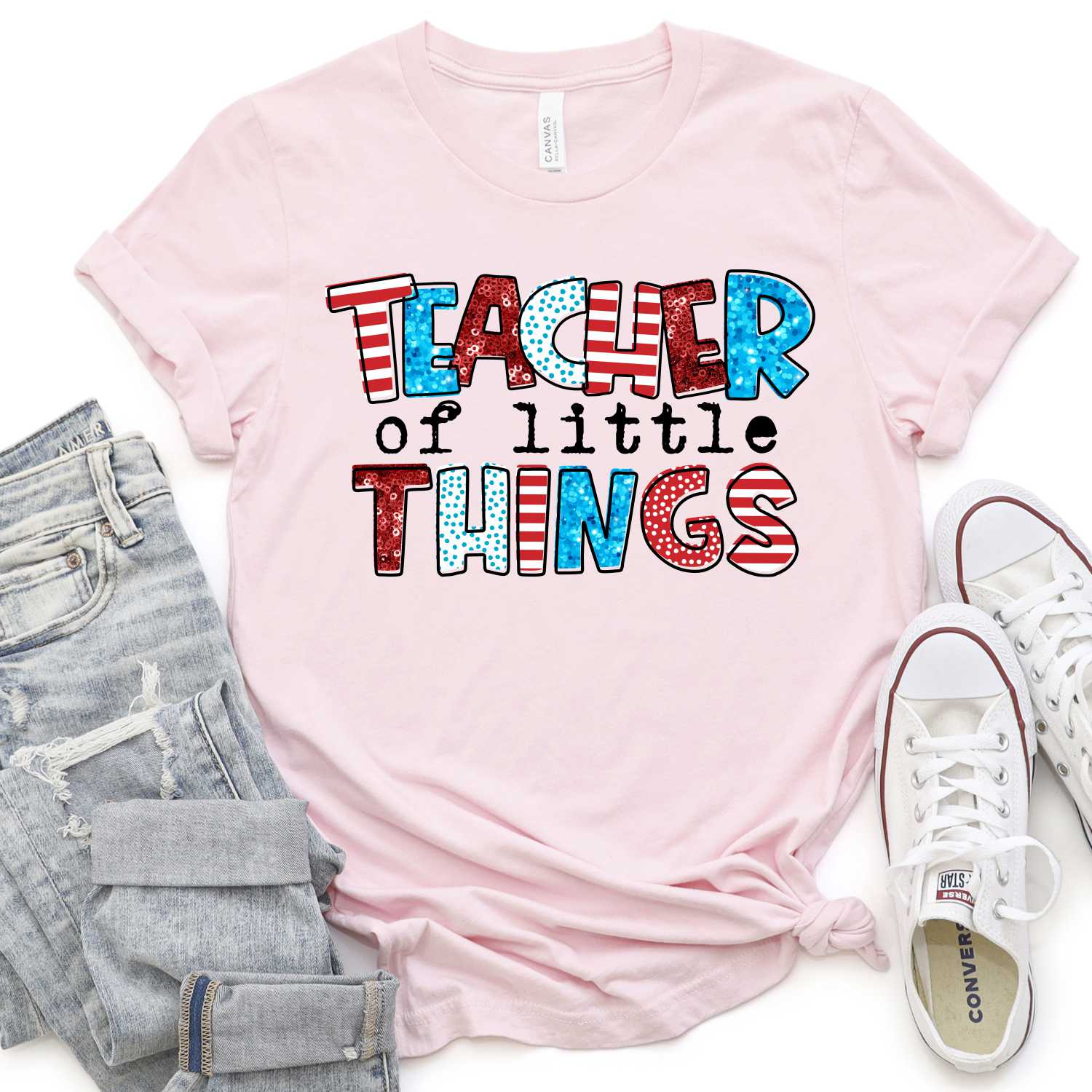 Teacher of little things *DTF* Transfer (RWB READ)
