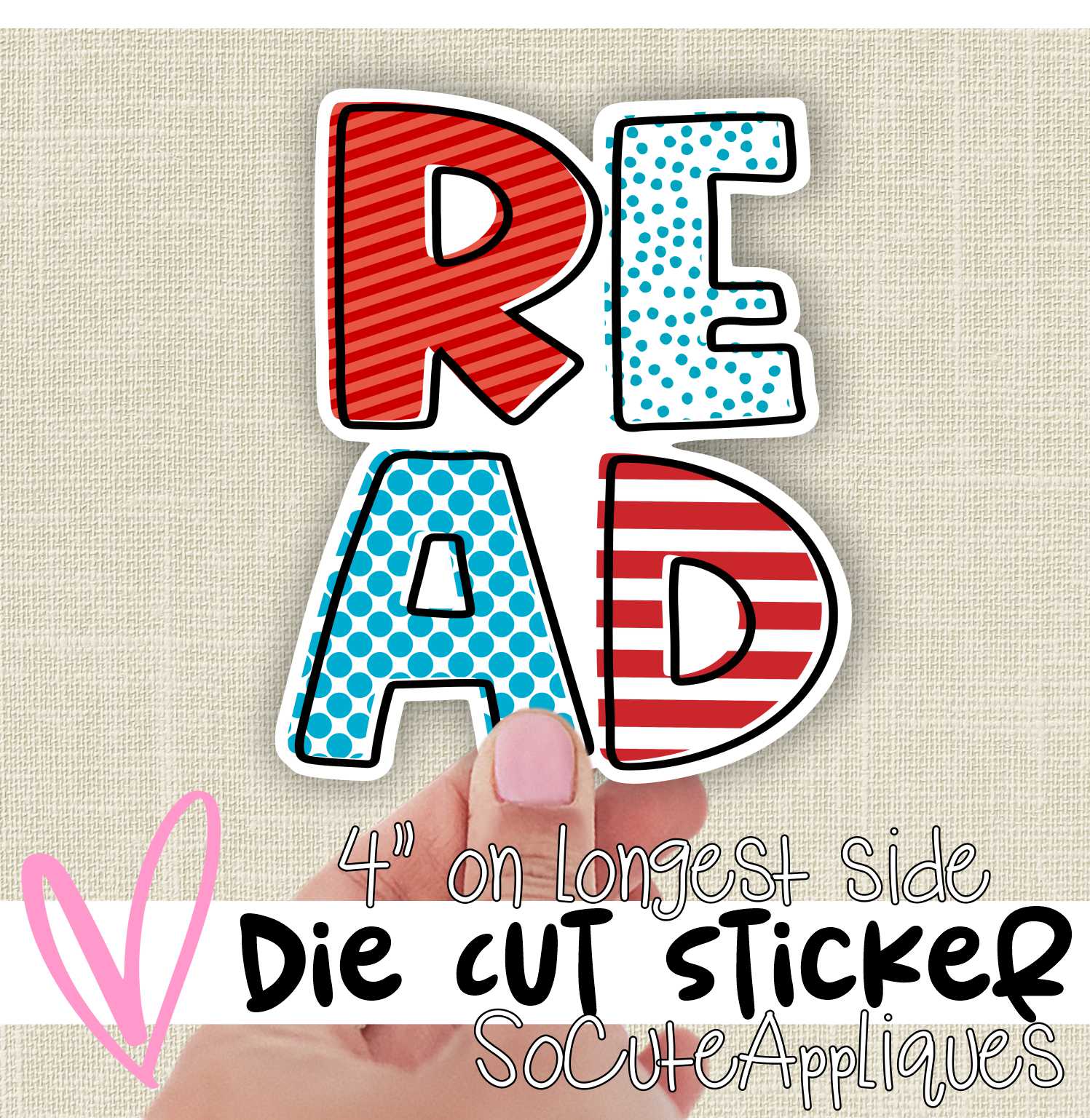 *DIE CUT STICKER* READ neutral