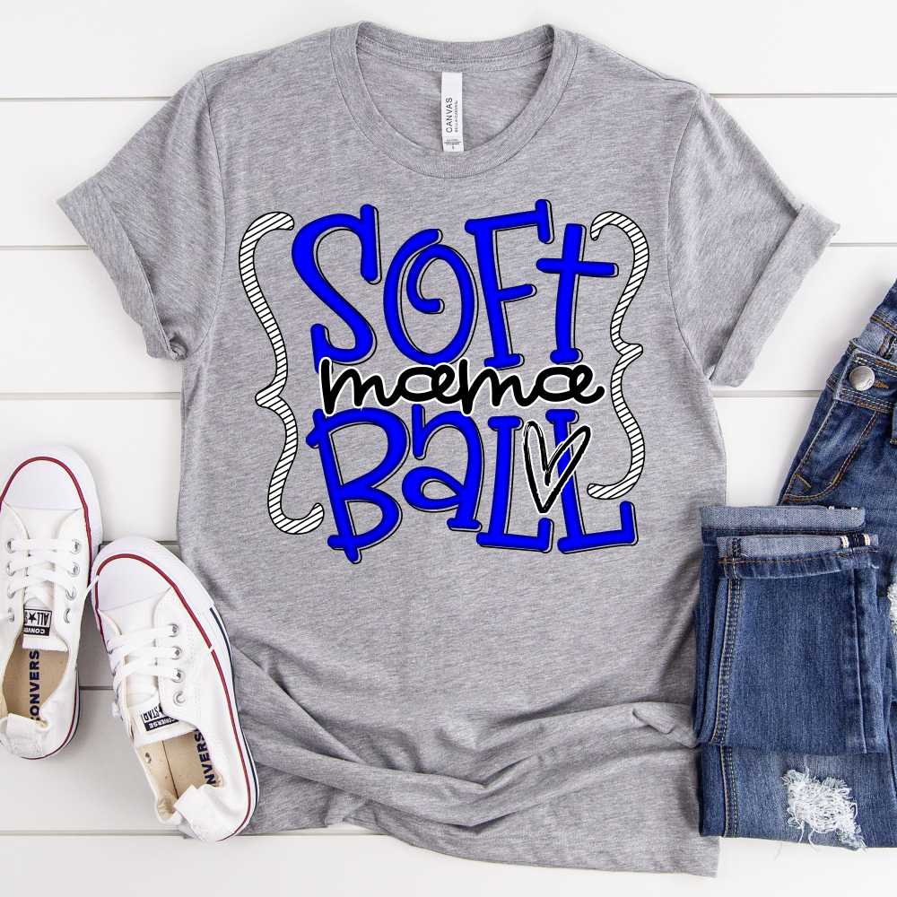 CUSTOM Softball mama quotes *DTF* Transfer - Image 2