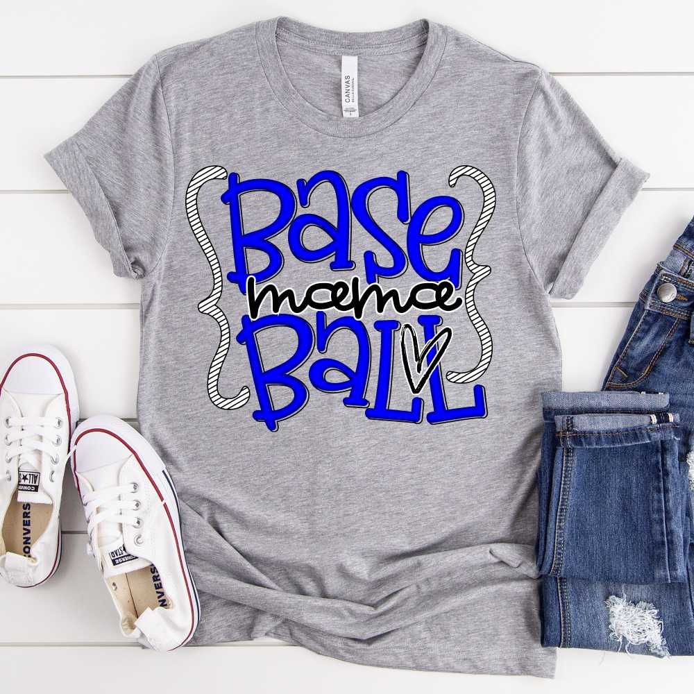 CUSTOM Baseball mama quotes *DTF* Transfer - Image 2