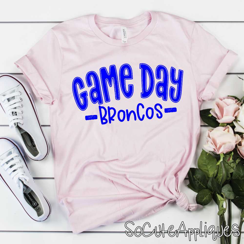 CUSTOM Game Day Mascot NEUTRAL arched 2-color *DTF* Transfer - Image 2