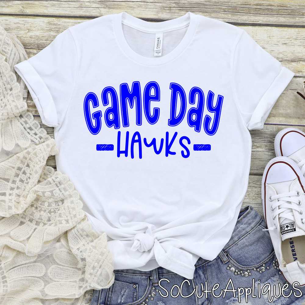 CUSTOM Game Day Mascot NEUTRAL arched 2-color *DTF* Transfer - Image 5