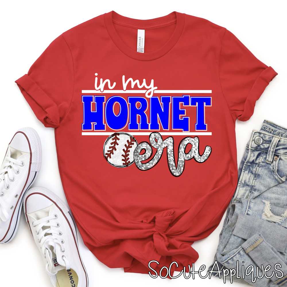 CUSTOM In my MASCOT era BASEBALL stripes WHITE *DTF* Transfer - Image 6