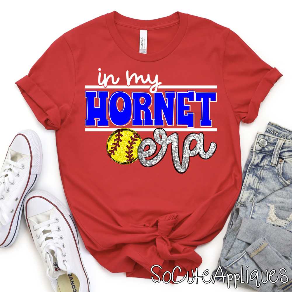 CUSTOM In my MASCOT era SOFTBALL stripes WHITE *DTF* Transfer - Image 5