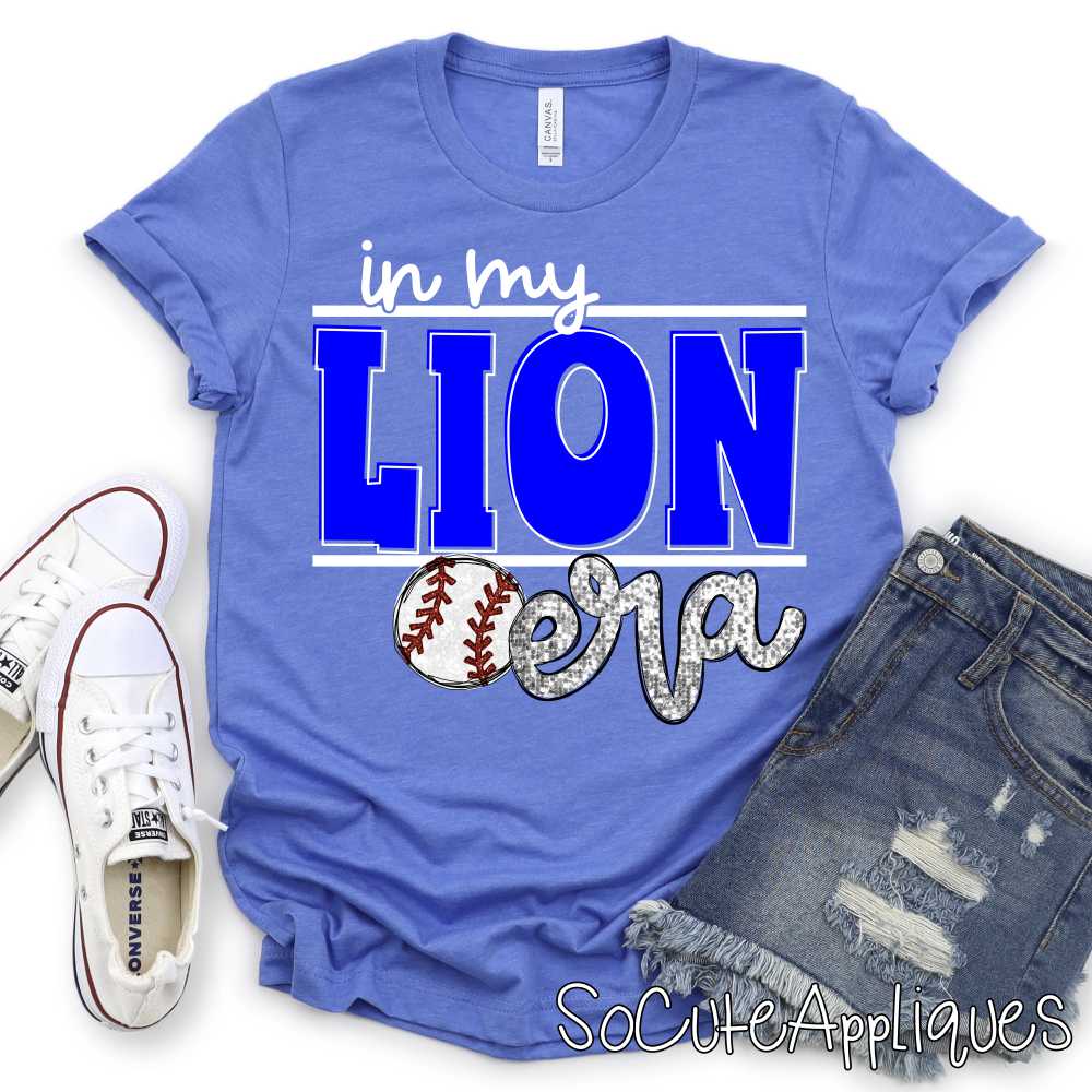 CUSTOM In my MASCOT era BASEBALL stripes WHITE *DTF* Transfer - Image 7