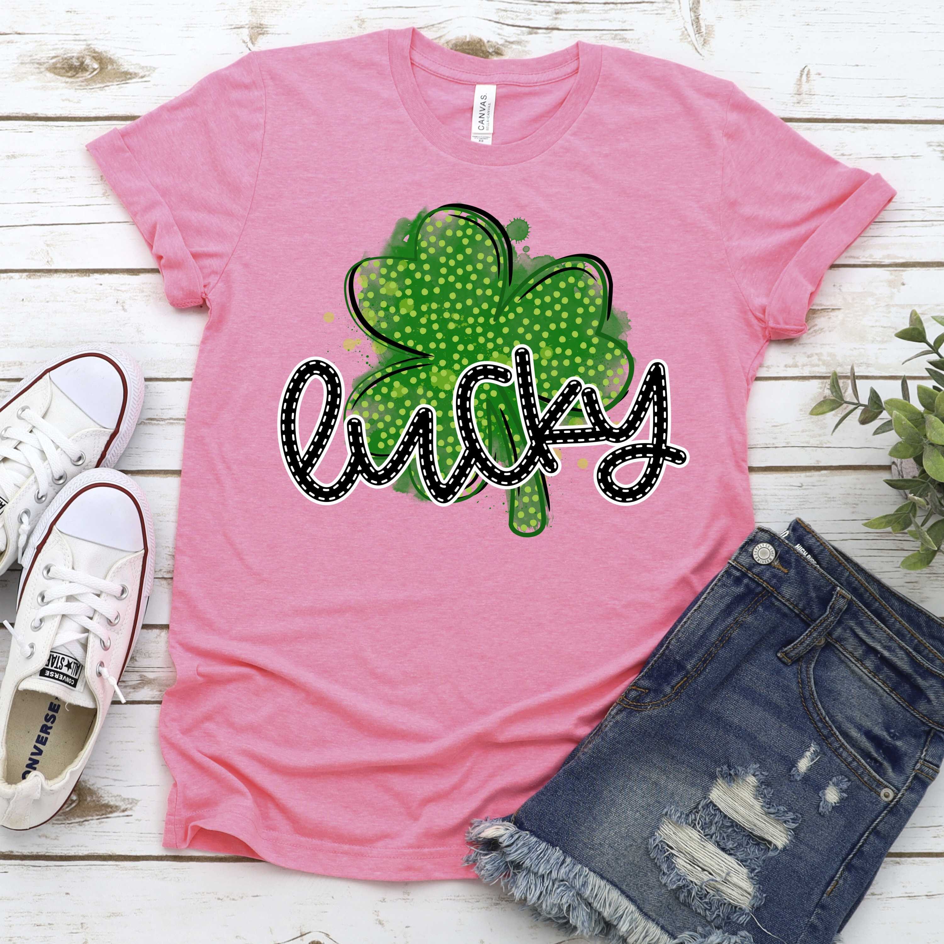 Watercolor clover *DTF* Transfer