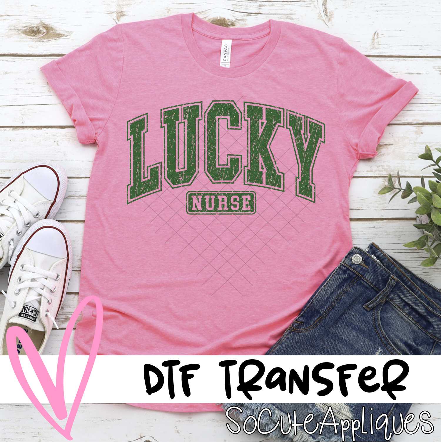 Lucky Nurse *DTF* Transfer