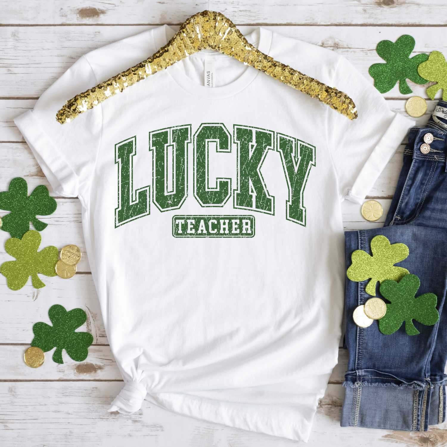 Lucky Teacher *DTF* Transfer - Image 2