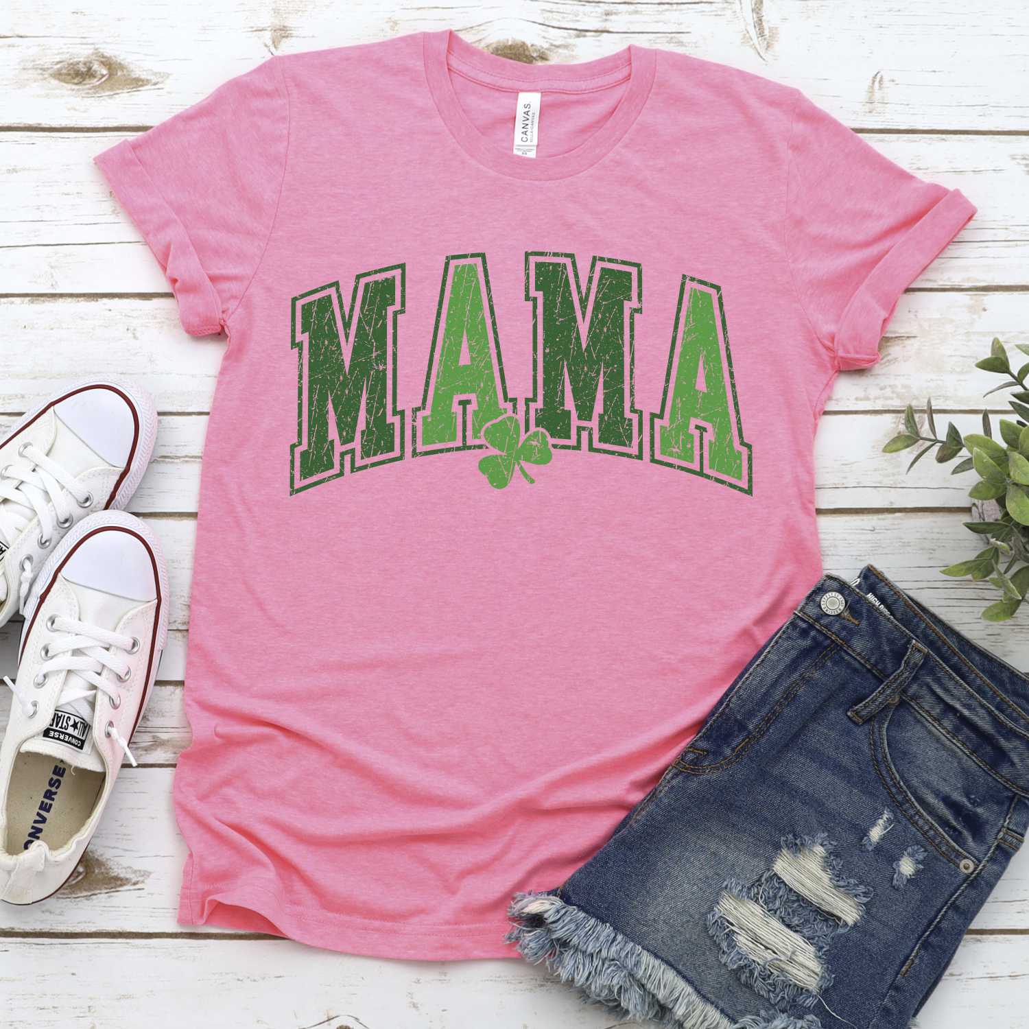 Mama green clover *DTF* Transfer - Image 2